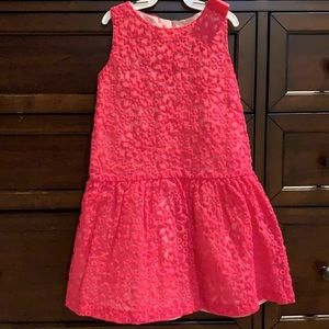 Girls pink dress.  Size 4T